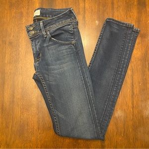 Hudson Collin Midrise Skinny Jeans - Size 26